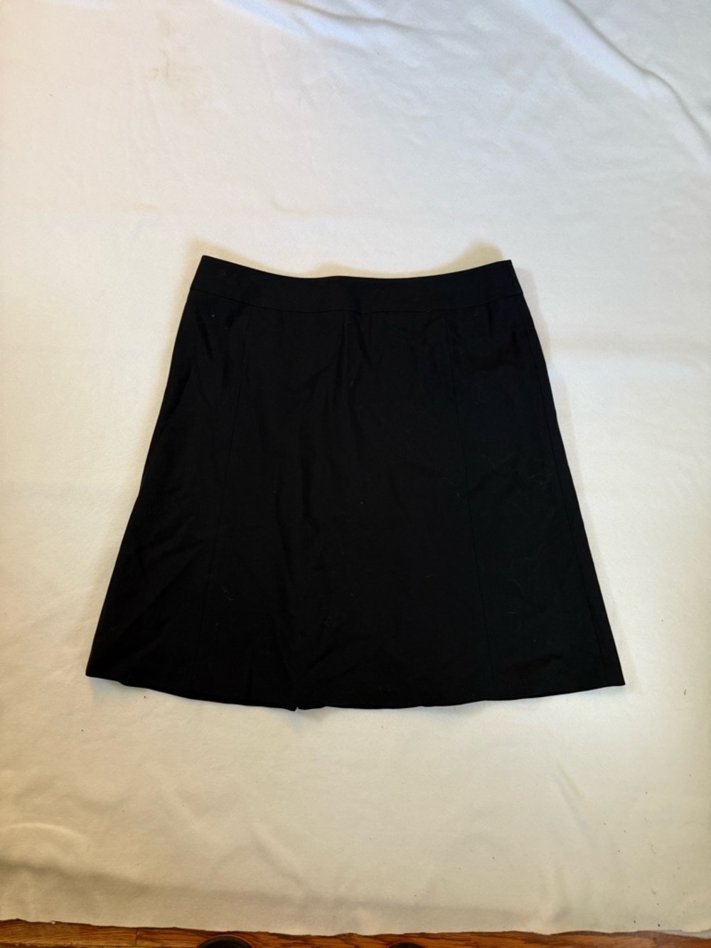 Casual Corner Black A-Line Skirt